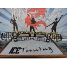 Grelhas faróis nevoeiro Audi A4 B8 12-15 RS LOOK preto brilhante (para-choques sline e S4)