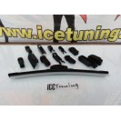 Escova limpa vidros flexível universal WURTH 650MM 26” com 13 adaptadores, compatível com 99.9% dos veículos automóvel