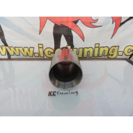 Ponteiras De Escape XL Redonda 100mm X 190MM 100% De Inox