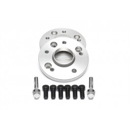 Espa&ccedil;adores 15MM para convers&atilde;o de fura&ccedil;&atilde;o 4x100 para 5x100 para Audi / Seat / VW BC 57.1mm 12x1.50 