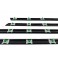 Kit Frisos para portas BMW E39 4 portas sedan M5 Look em plástico ABS 