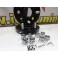 Espaçadores de duplo aperto + lug nuts Japan Racing 20MM para Honda, Hyundai, Kia 4x100 BC 56.1