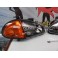 Faróis frontais com luz branca 5000k para Honda crx del sol 92-97 JDM Fundo preto + piscas laranja JDM look