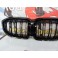 Grelha frontal BMW F40 +19 M2 look / dupla lâmina em preto brilhante