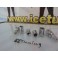 Porcas Lug Nuts de segurança com aperto interior 12 X 1.25, 35mm para Nissan, Suzuki, Volvo, Etc