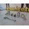 Porcas Lug Nuts de segurança com aperto interior 12 X 1.25, 35mm para Nissan, Suzuki, Volvo, Etc