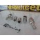 Porcas Lug Nuts de segurança com aperto interior 12 X 1.25, 35mm para Nissan, Suzuki, Volvo, Etc
