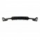 Difusor em preto piano brilhante para BMW Série 4 F32, F33, F36 2013-2021 M-performance Dupla Saída
