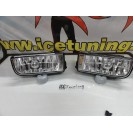 Farois de nevoeiro com luz branca 5000k para BMW E36 1992-1998 PACK M, M3 fundo cristal