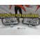 Farois de nevoeiro com luz branca 5000k para BMW E36 1992-1998 PACK M, M3 fundo cristal