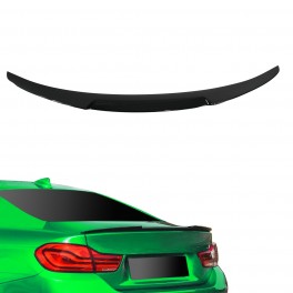 Aileron / lip / spoiler traseiro em preto piano brilhante para BMW serie 3, F32 Coupe, 2013-2021 M4 Look em pl&aacute;stico ABS