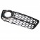 Grelhas faróis nevoeiro Audi A5 8T Coupe/Sportback 2007-2011 A5 Cabriolet 2010-2011 RS LOOK em preto piano brilhante