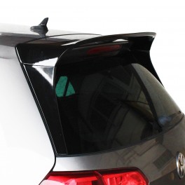 Aileron em preto piano brilhante em pl&aacute;stico ABS Clubsport look para VW Golf 7 / 7.5 3D 5D hatchback 2012-2020