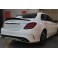 Lip / Spoiler / Aileron traseiro Mercedes W205 2013-2021 em plástico ABS