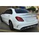 Lip / Spoiler / Aileron traseiro Mercedes W205 2013-2021 em plástico ABS