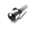 Escape / silenciador traseiro desportivo universal em aço inoxidável (100% inox) com saída de 100 mm redondo