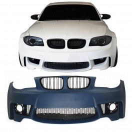 Para-choques frontal para BMW E81/E82/E87/88 De 04-11 Em Pl&aacute;stico M1 LOOK em pl&aacute;stico