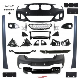 Kit completo pack M para BMW serie 1 F20, F21, LCI 2015-2019 Para-choques Frontal + traseiro + embaladeiras