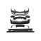 Kit para-choques frontal + para-choques traseiro + embaladeiras para Mercedes W204 07-15 C63 / AMG Look em plástico
