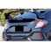 Aileron / lip / spoiler traseiro para Honda Civic 10 hatchback 2015-2021 TYPE R look em plástico.