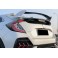 Aileron / lip / spoiler traseiro para Honda Civic 10 hatchback 2015-2021 TYPE R look em plástico.