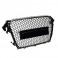 Grelha frontal AUDI A4/S4 B8 11-15 RS4 look com ou sem símbolo em preto brilhante