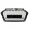 Grelha frontal Audi A3 8V +2017 HATCHBACK / LIMOUSINE / CABRIO, RS3 LOOK preto brilhante