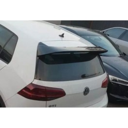 Aileron / lip / spoiler traseiro em pl&aacute;stico ABS para VW Golf 7 / 7.5 GTI CLUBSPORT 3D 5D hatchback 2012-2020