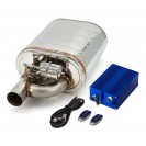 KIT PANELA ESCAPE UNIVERSAL COM VÁLVULA PNEUMATICA E COMANDO REMOTO SAÍDA ESQUERDA