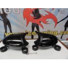 Capas / carcaça de espelhos preto brilhante BMW E90, E91, E92, E93 M3 Look