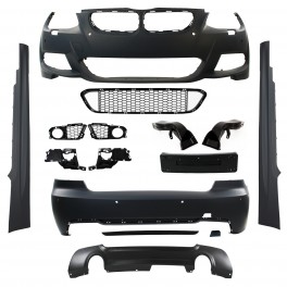 Kit Completo pack M para BMW E92/ E93 LCI 2010-2014 Para-choques Frontal + traseiro + embaladeiras em pl&aacute;stico.