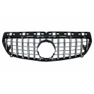 Grelha frontal para Mercedes Classe A W176 12-15 GT-R / Panamericana LOOK em cromado e preto piano brilhante 