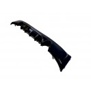 Difusor / Lip / Spoiler em preto piano brilhante para BMW serie 2 F22/ F23, 2010-2017 M-performance Dupla Saída em plástico ABS