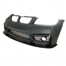 Para-Choques Frontal BMW E90, E91 LCI 08-11 Em Plastico Look M4 com furação para sensores, lava faróis e faróis de nevoeiro