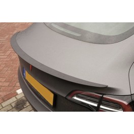 Aileron / Lip / Spoiler Traseiro em pl&aacute;stico ABS para Tesla Model 3 +2017
