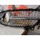 Grelha frontal com suporte de símbolo para Mercedes Classe A W176 2016-2018 Diamond LOOK em plástico ABS