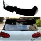 Aileron / lip / spoiler traseiro em plástico ABS em preto piano brilhante para VW Golf 6 GTI / R / R20 2008-2013