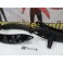 kit 4 puxadores de porta (frontal + traseiro) para BMW F30, F31, F35 2013-2018