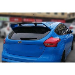 Aileron em pl&aacute;stico RS Look para Ford Focus MK3 hatchback 2010-2018