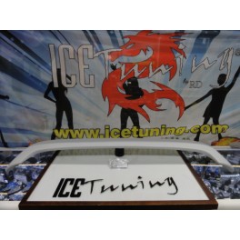 Aileron / lip / spoiler traseiro em fibra para Peugeot 206 Look RC longo