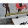 Aileron / lip / spoiler traseiro para Fiat punto MK1 1993-1999 com espaço para 3º luz de stop