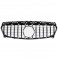 Grelha frontal em preto piano brilhante para Mercedes CLA C117 2013-2019 Panamericana / GT-R LOOK em plástico ABS