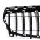 Grelha frontal em preto piano brilhante para Mercedes CLA C117 2013-2019 Panamericana / GT-R LOOK em plástico ABS
