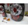 Faróis / farolins tipo lexus em para Opel Corsa B 5 portas Fundo Preto