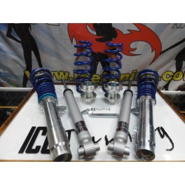 Kit suspens&atilde;o coilovers JOM BLUE LINE para BMW F20, F21, F22, F23, F30, F31, F32, F33, F36 2011-2019
