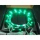 Kit exterior em leds disponível em Verde (252 leds) 4 fitas: 2 x 120cm + 2 x 90cm + comando à distância.