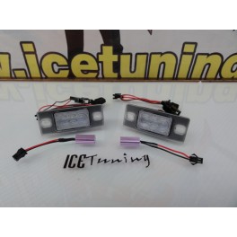 Suporte De Lampada De Matricula Com Led Branco Para Porsche Cayenne/S 9PA 5-drs 