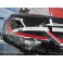 Faróis frontais full Led com pisca dinâmico e welcome light para Volkswagen Golf 7 12-17 Look 7,5 com risca vermelha