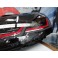 Faróis frontais full Led com pisca dinâmico e welcome light para Volkswagen Golf 7 12-17 Look 7,5 com risca vermelha