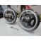 Faróis FULL LED CREE de 7" Angel eyes e pisca em led para Hummer, Jeep Wrangler JK TJ LJ, Land Rover Defender
